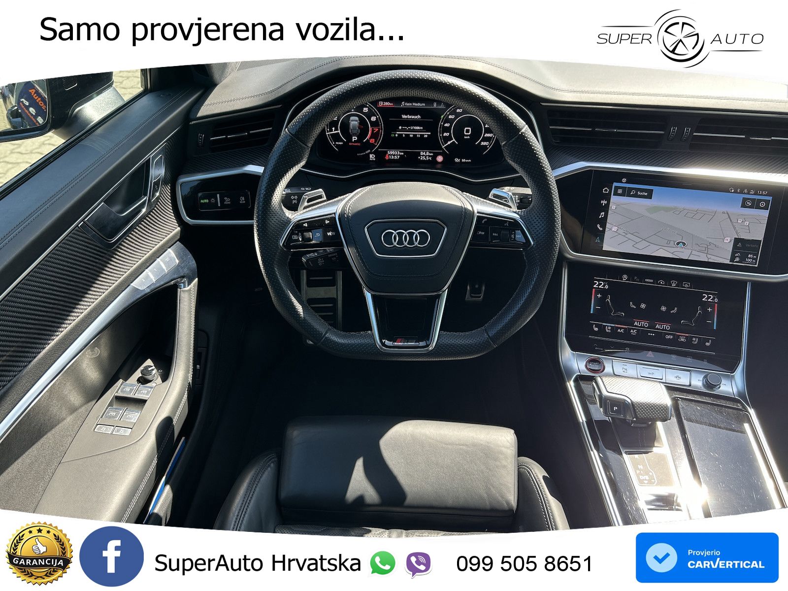 Audi RS6 Avant 4.0 TFSI V8 (600 KS) quattro Tiptronic MATRIX+GR SJED+KAM