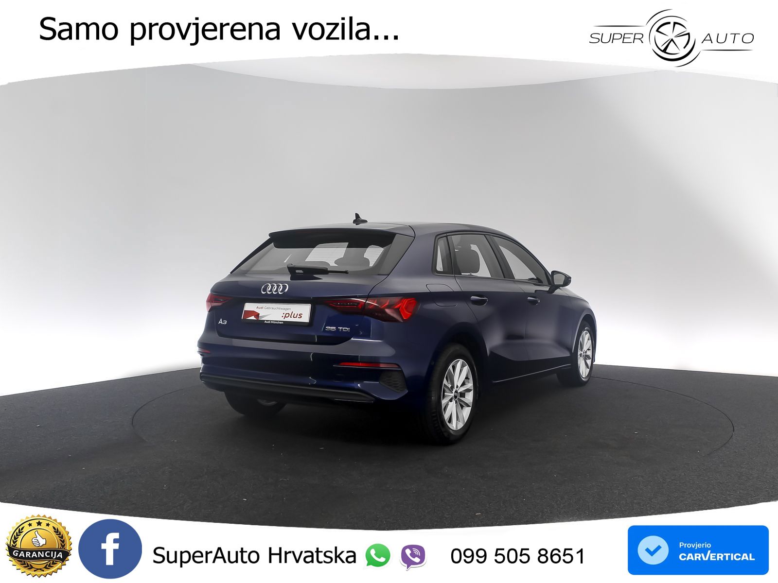 Audi A3 35 TDI (150 KS) S tronic