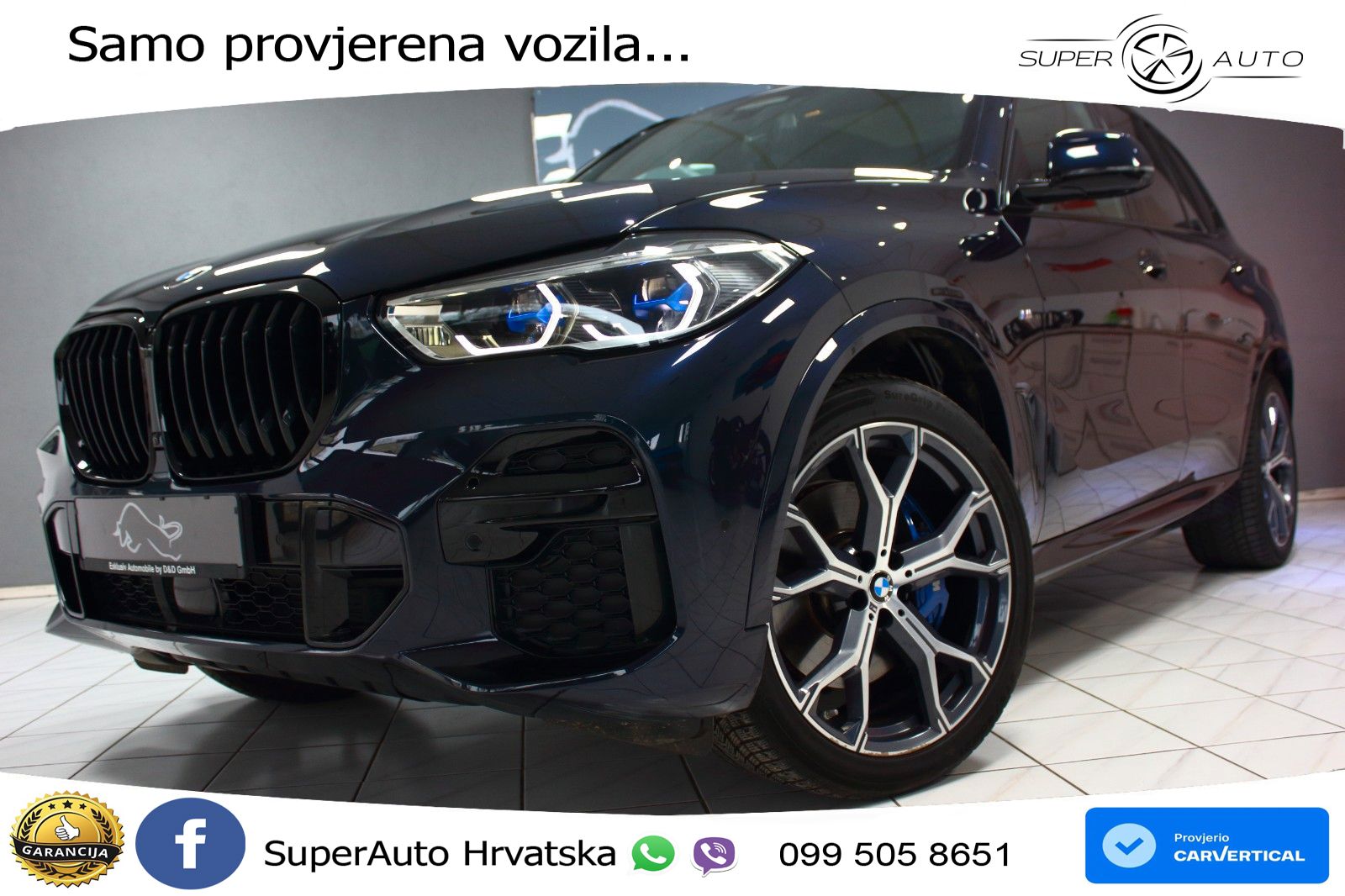 BMW X5 30d (286 KS) xDrive Steptronic M Sport ACC+HEAD+4xGR SJED+360+PANO