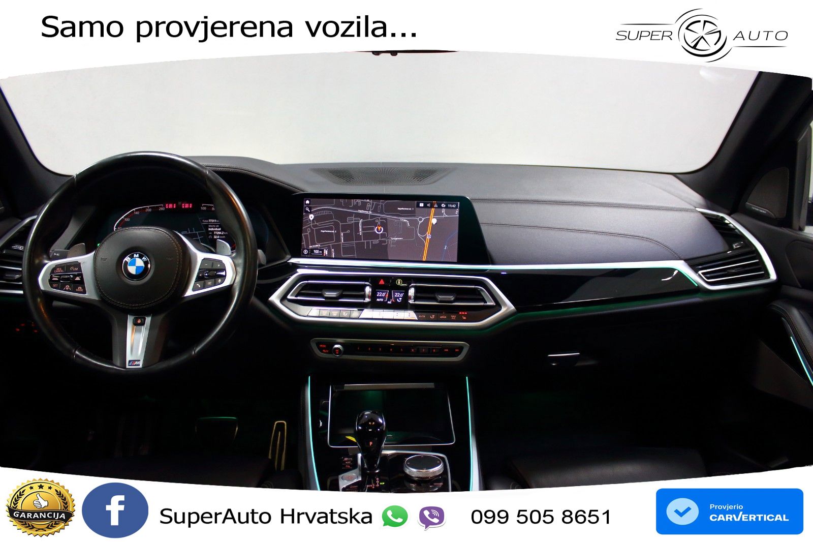 BMW X5 30d (286 KS) xDrive Steptronic M Sport ACC+HEAD+4xGR SJED+360+PANO
