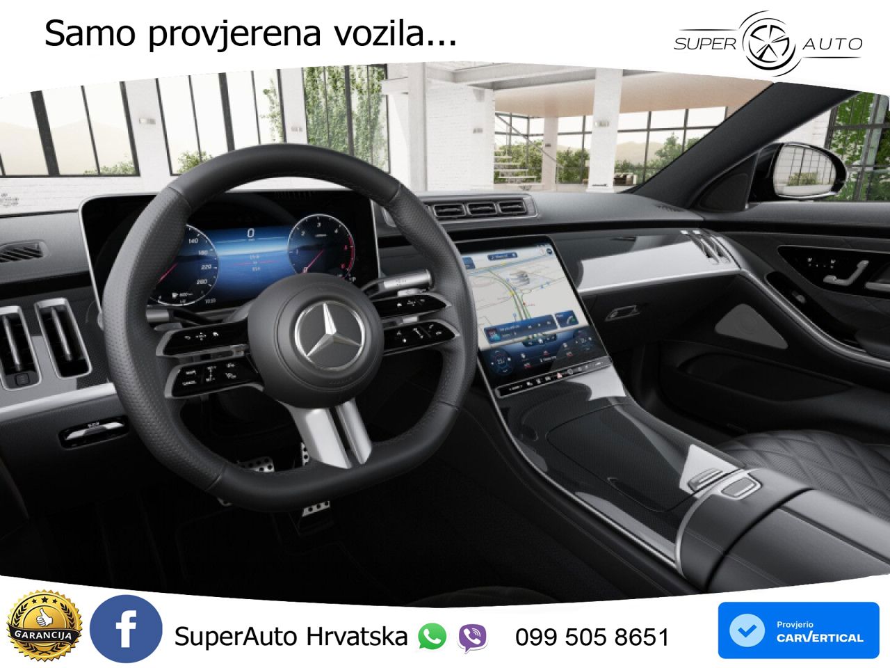 Mercedes S 450d (367 KS) EQ Boost 4MATIC 9G-TRONIC AMG LED+GR SJED+ACC