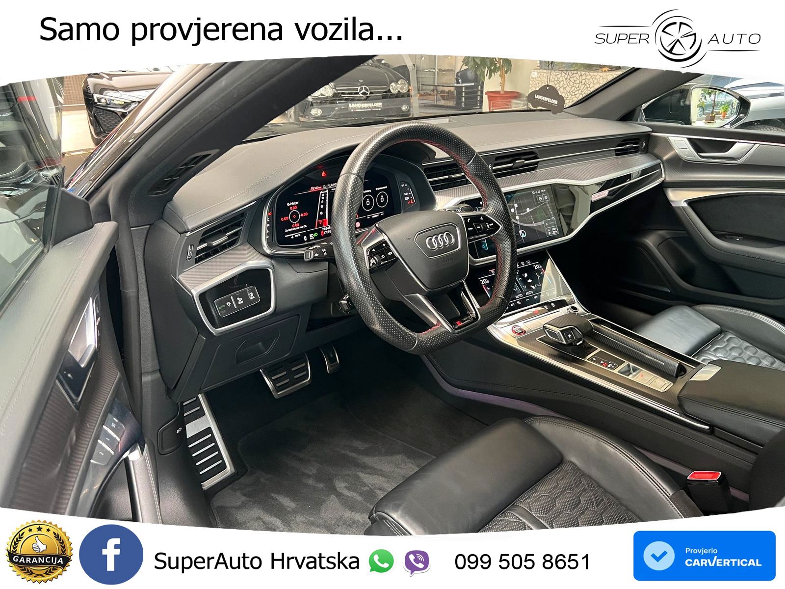 Audi RS7 4.0 TFSI V8 (600 KS) quattro tiptronic LED+GR SJED+ACC