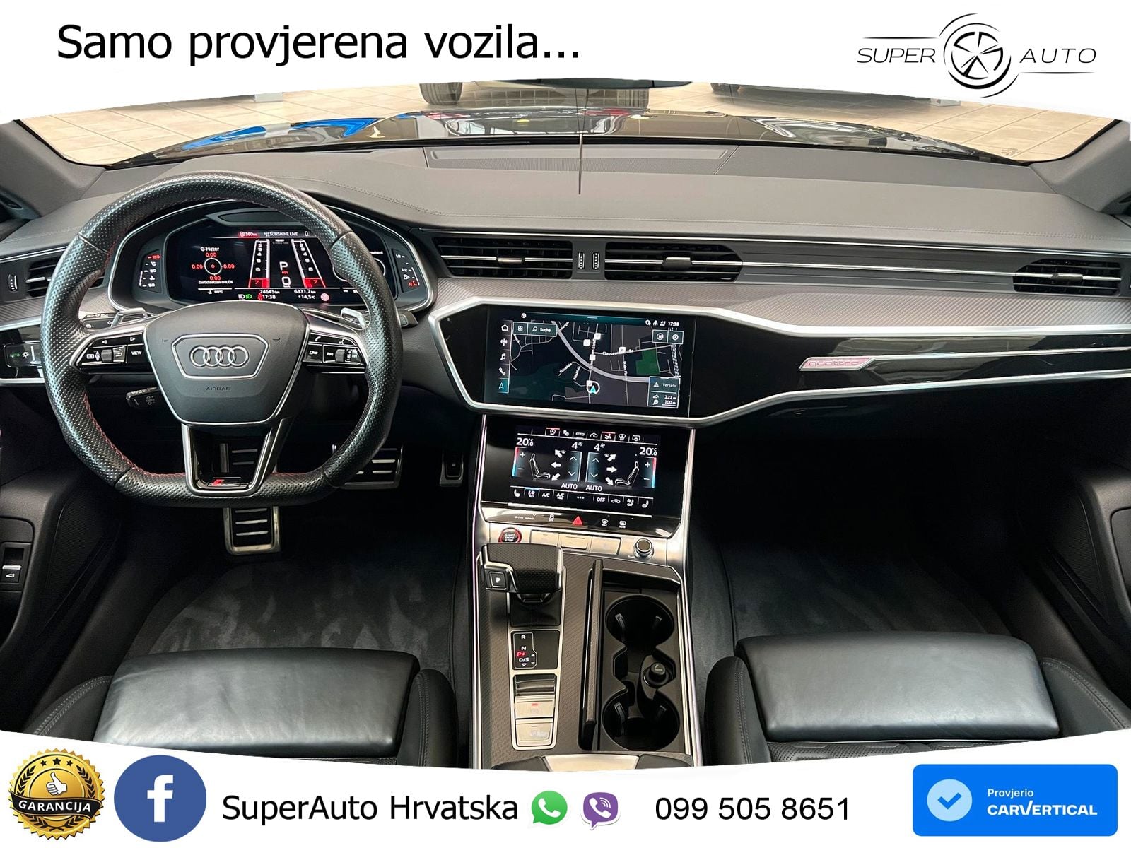 Audi RS7 4.0 TFSI V8 (600 KS) quattro tiptronic LED+GR SJED+ACC