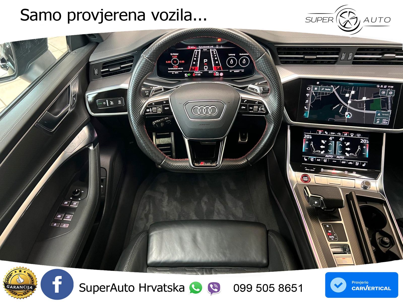 Audi RS7 4.0 TFSI V8 (600 KS) quattro tiptronic LED+GR SJED+ACC