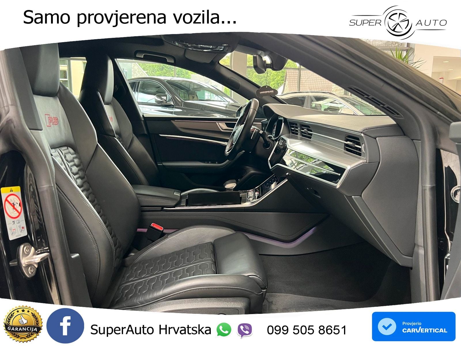 Audi RS7 4.0 TFSI V8 (600 KS) quattro tiptronic LED+GR SJED+ACC