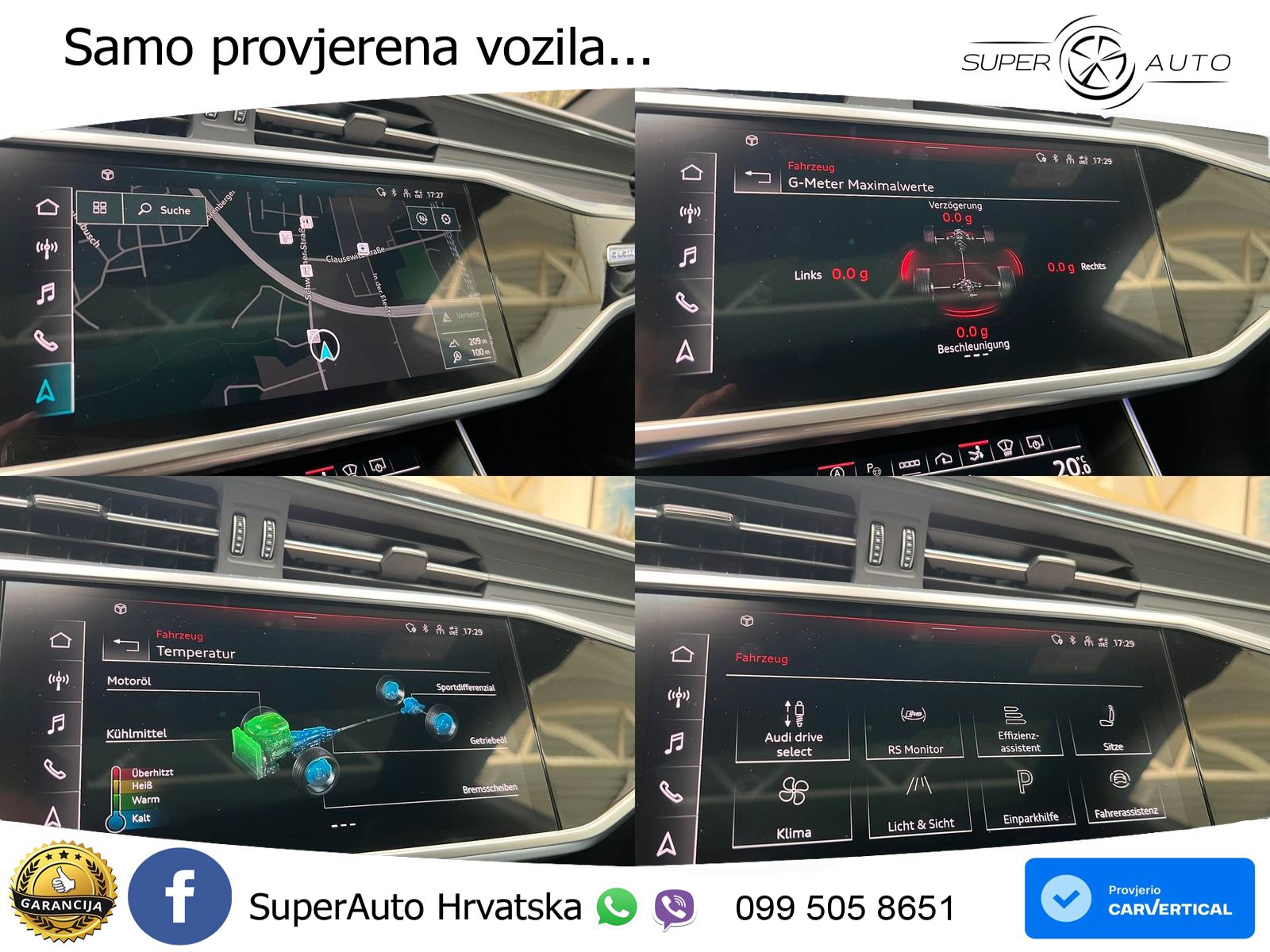 Audi RS7 4.0 TFSI V8 (600 KS) quattro tiptronic LED+GR SJED+ACC