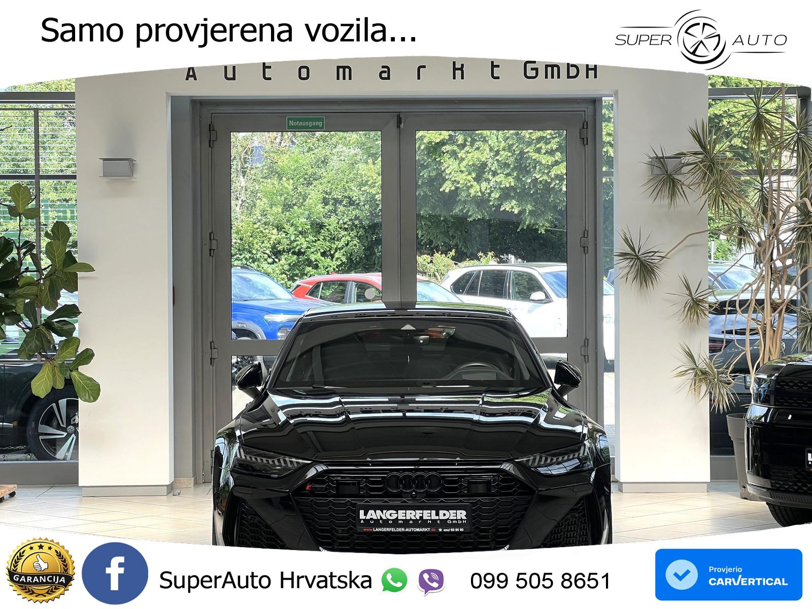 Audi RS7 4.0 TFSI V8 (600 KS) quattro tiptronic LED+GR SJED+ACC
