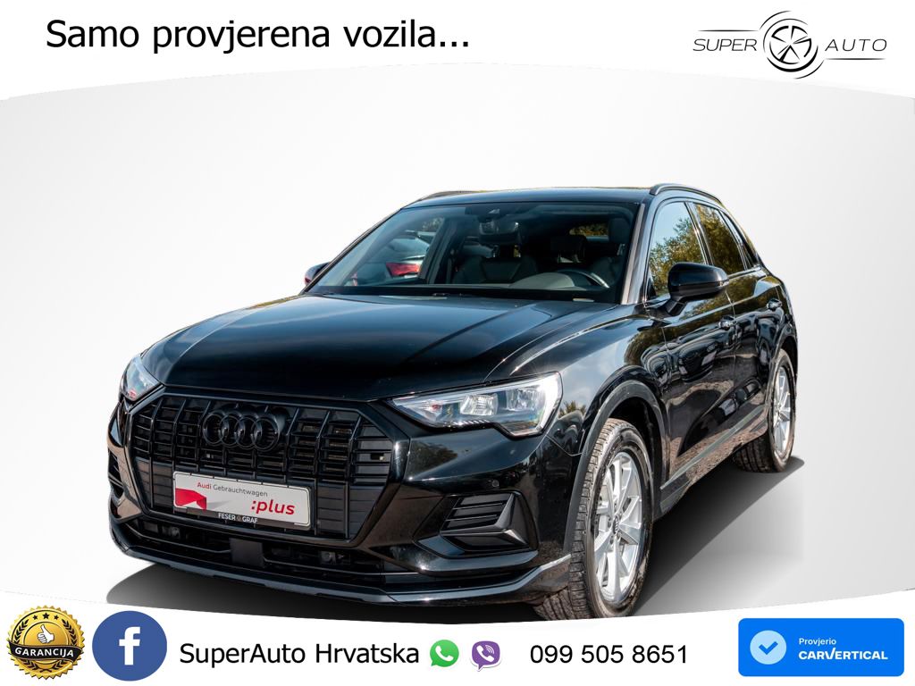 Audi Q3 35 TFSI (150 KS) S line LED+GR SJED+ACC