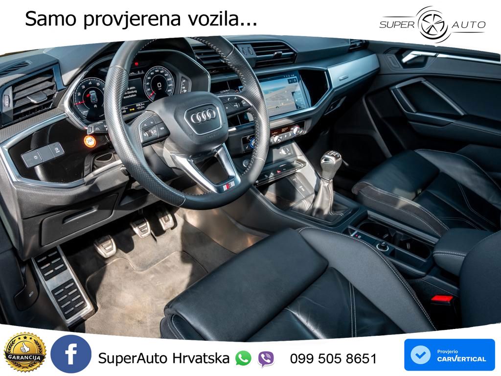 Audi Q3 35 TFSI (150 KS) S line LED+GR SJED+ACC