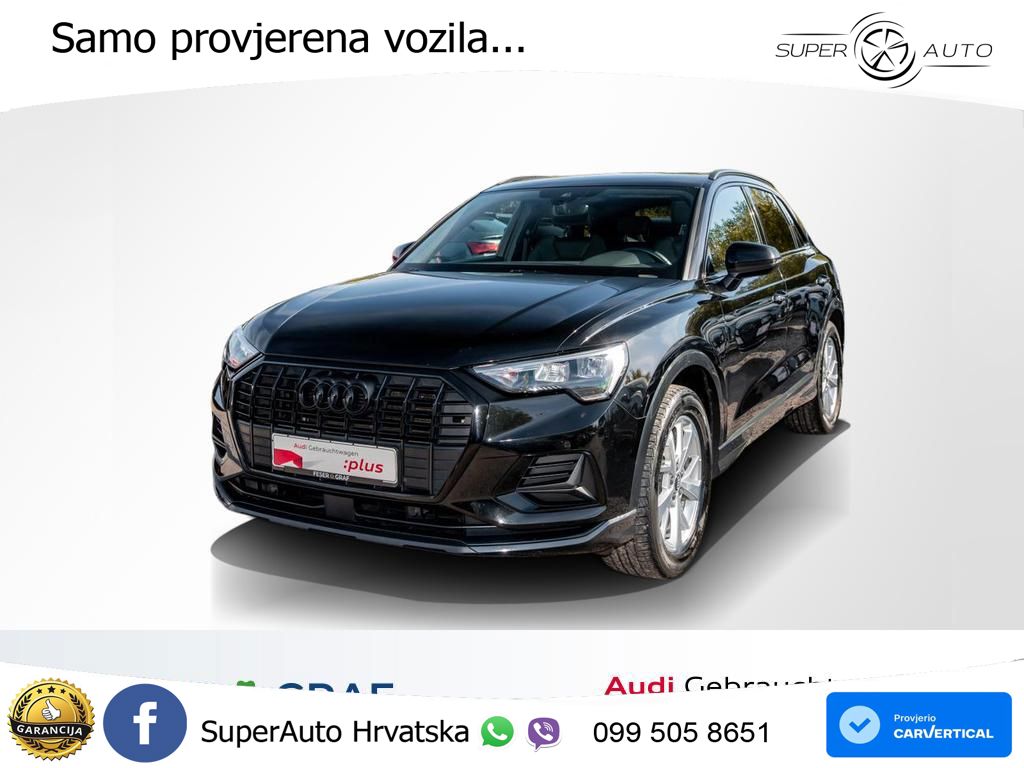 Audi Q3 35 TFSI (150 KS) S line LED+GR SJED+ACC