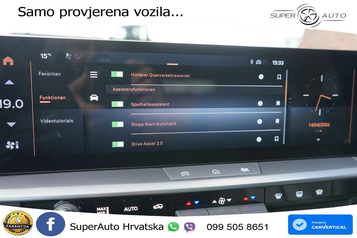 Opel Grandland 1.2 Turbo (145 KS) Hybrid eDCT GS LED+GR SJED+ACC