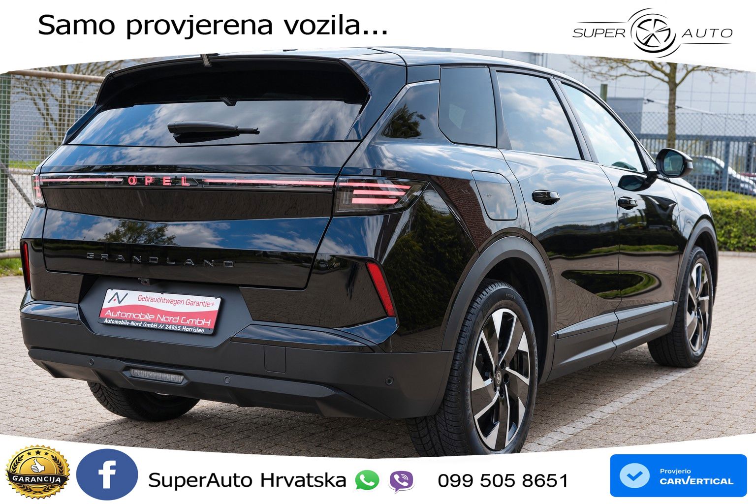 Opel Grandland 1.2 Turbo (145 KS) Hybrid eDCT GS LED+GR SJED+ACC