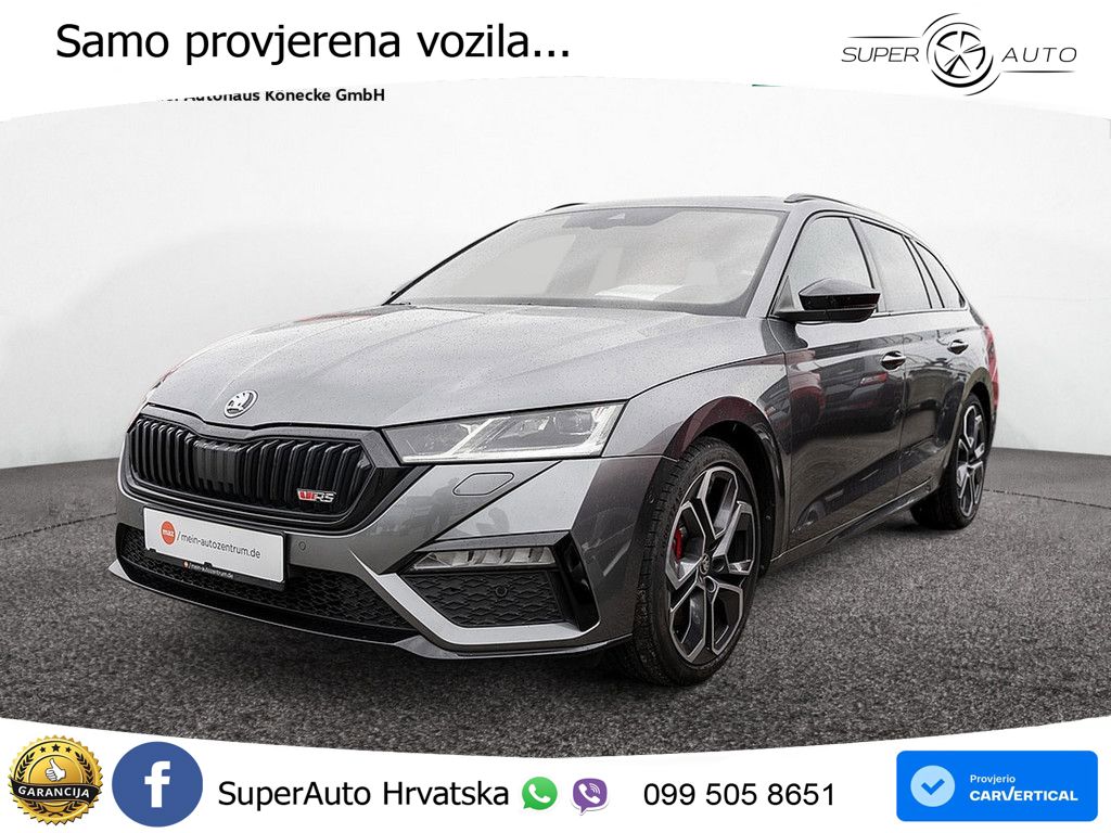 Škoda Octavia Combi RS 2.0 TSI (245 KS) DSG LED+GR SJED+ACC