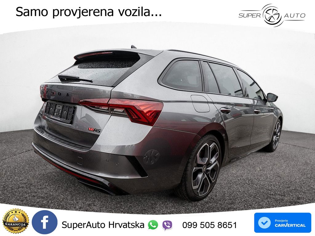 Škoda Octavia Combi RS 2.0 TSI (245 KS) DSG LED+GR SJED+ACC