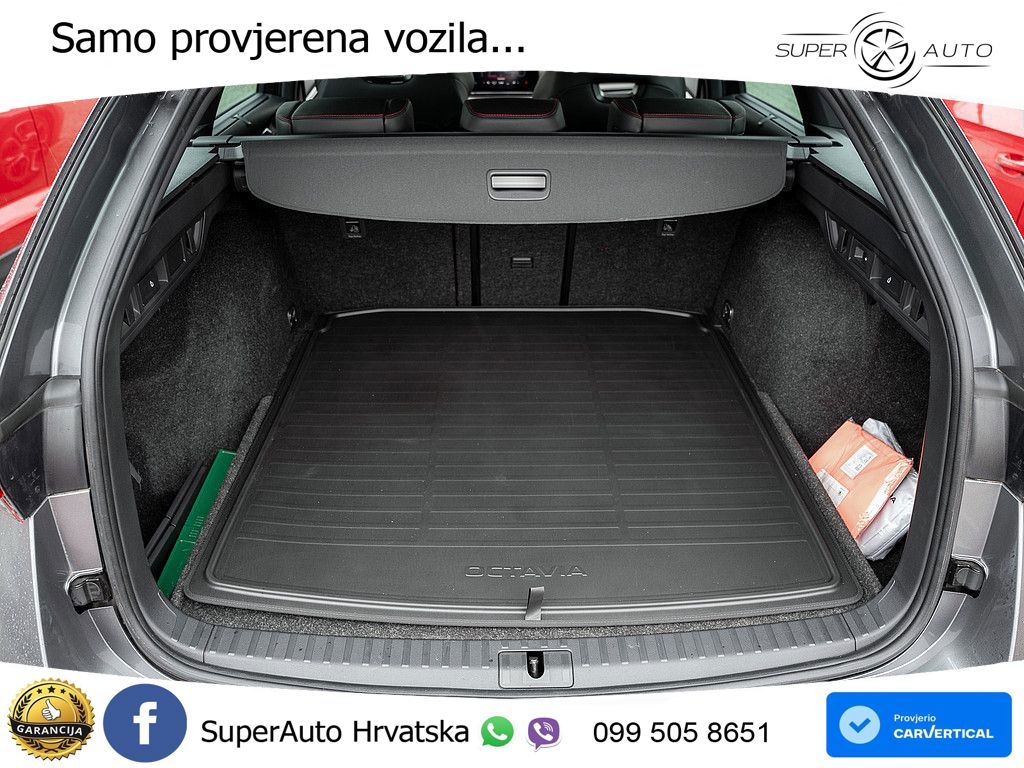 Škoda Octavia Combi RS 2.0 TSI (245 KS) DSG LED+GR SJED+ACC