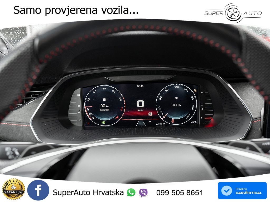 Škoda Octavia Combi RS 2.0 TSI (245 KS) DSG LED+GR SJED+ACC