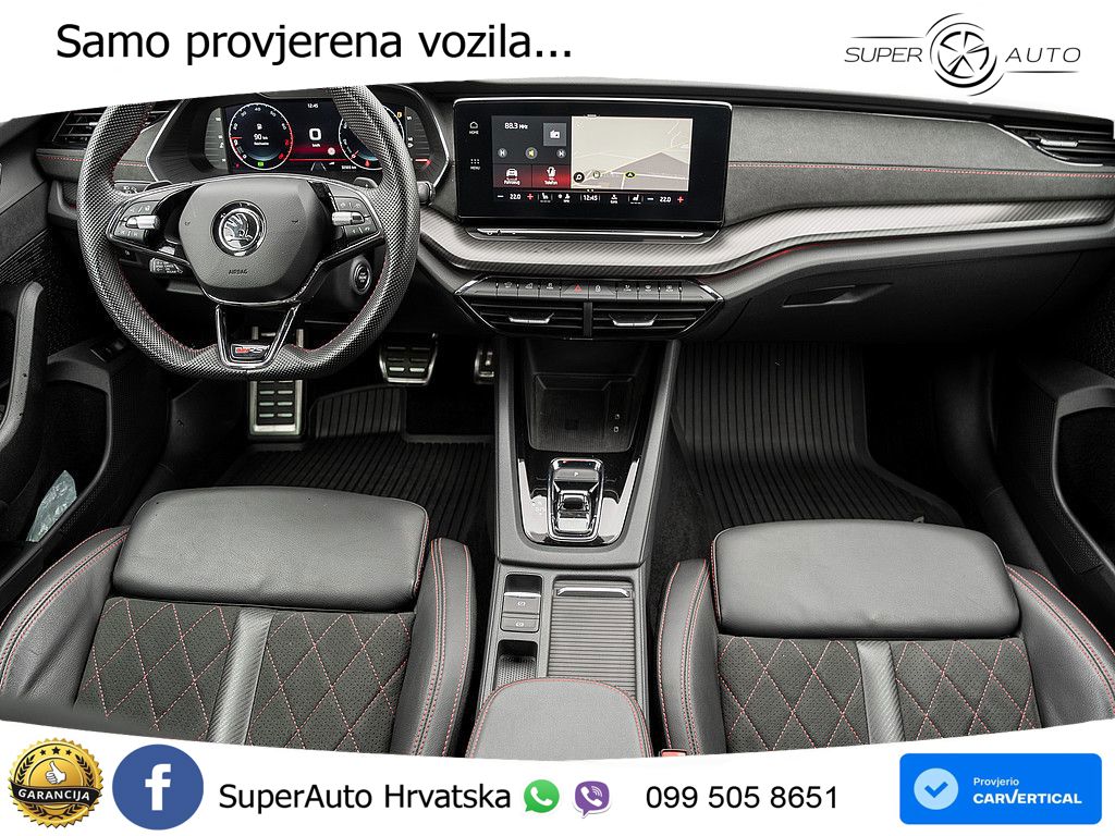 Škoda Octavia Combi RS 2.0 TSI (245 KS) DSG LED+GR SJED+ACC