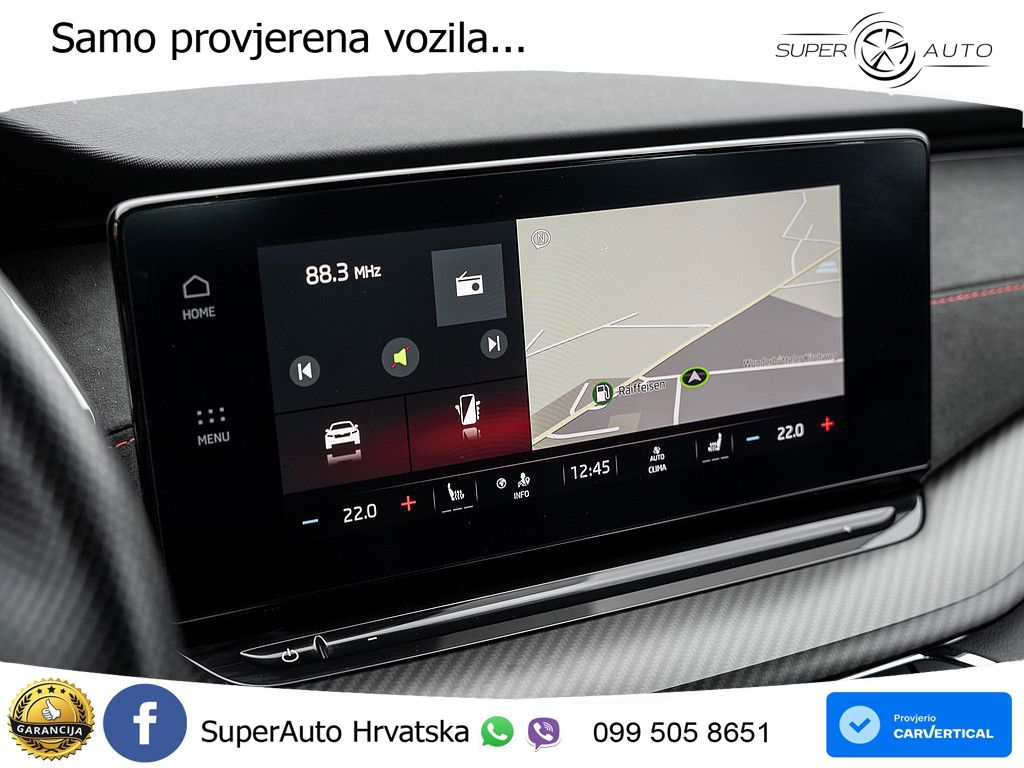 Škoda Octavia Combi RS 2.0 TSI (245 KS) DSG LED+GR SJED+ACC