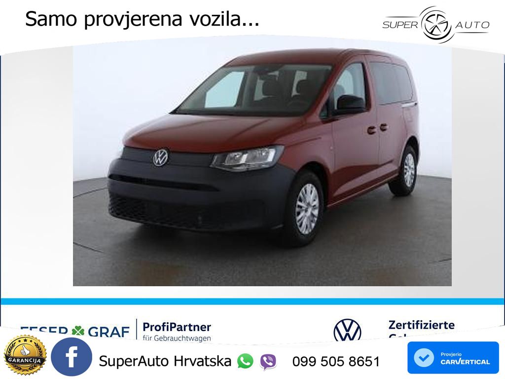 Volkswagen Caddy 2.0 TDI AHK Rückfahrkamera Sitzheizung Hec 102 KS