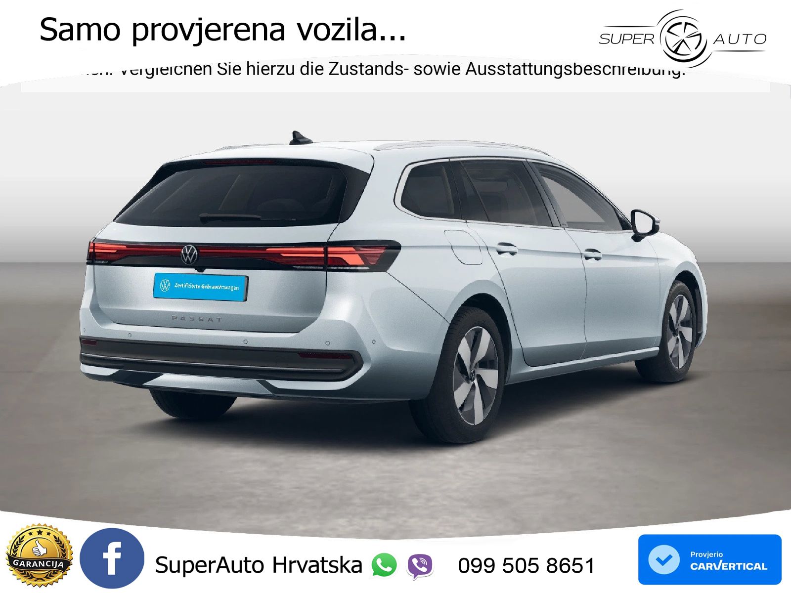 Volkswagen Passat Variant 2.0 TDI (122 KS) DSG Business LED+GR SJED+ACC