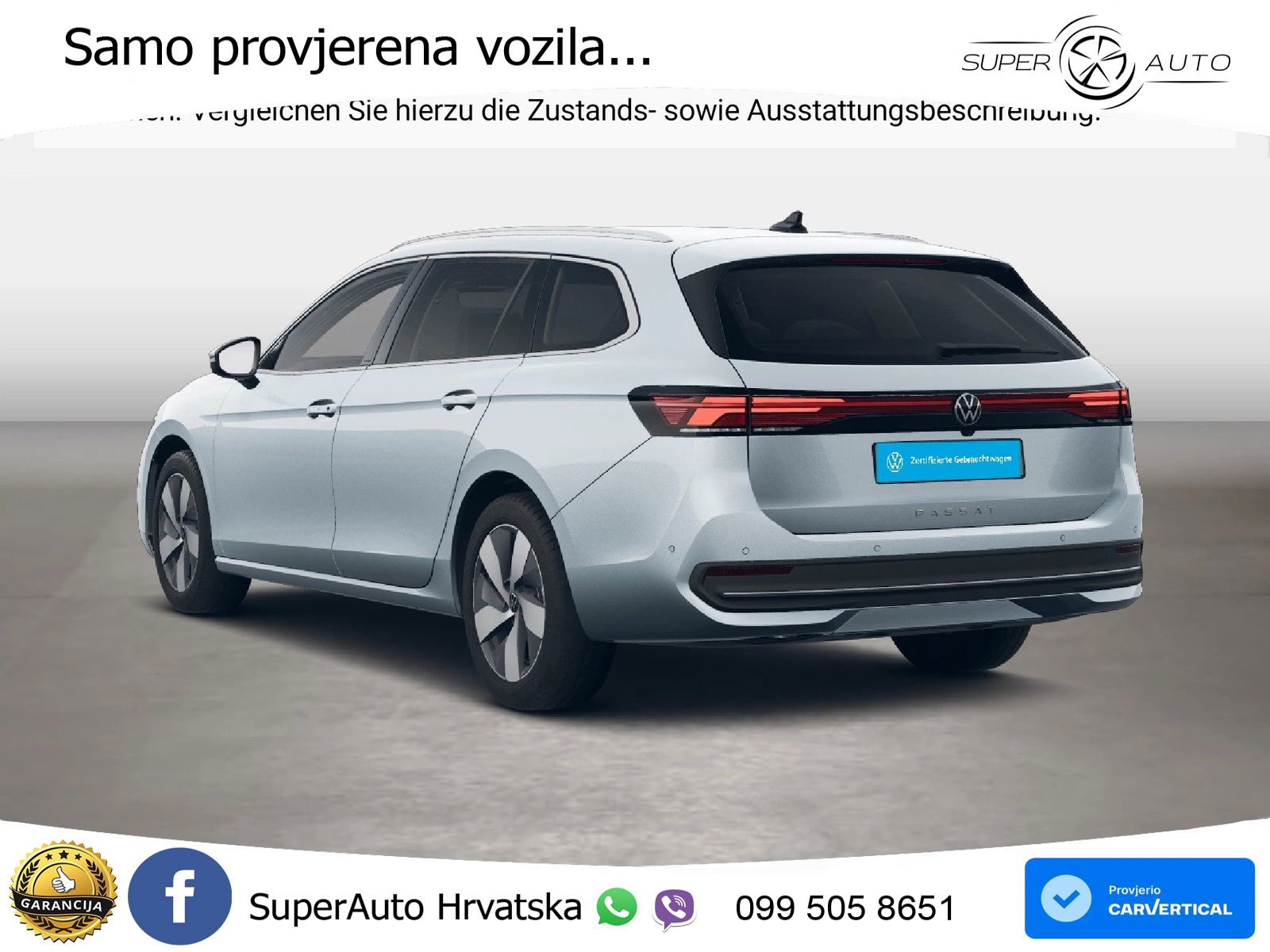 Volkswagen Passat Variant 2.0 TDI (122 KS) DSG Business LED+GR SJED+ACC