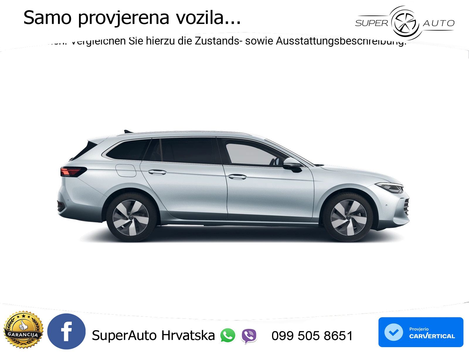 Volkswagen Passat Variant 2.0 TDI (122 KS) DSG Business LED+GR SJED+ACC