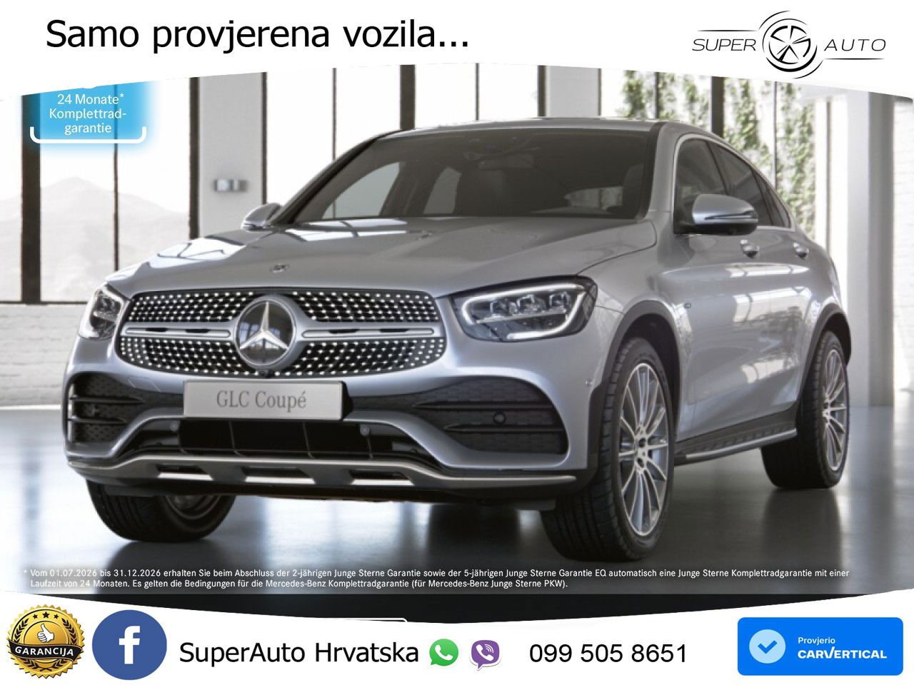 Mercedes GLC Coupe 300e (320 KS) 4MATIC 9G-TRONIC AMG LED+GR SJED+ACC