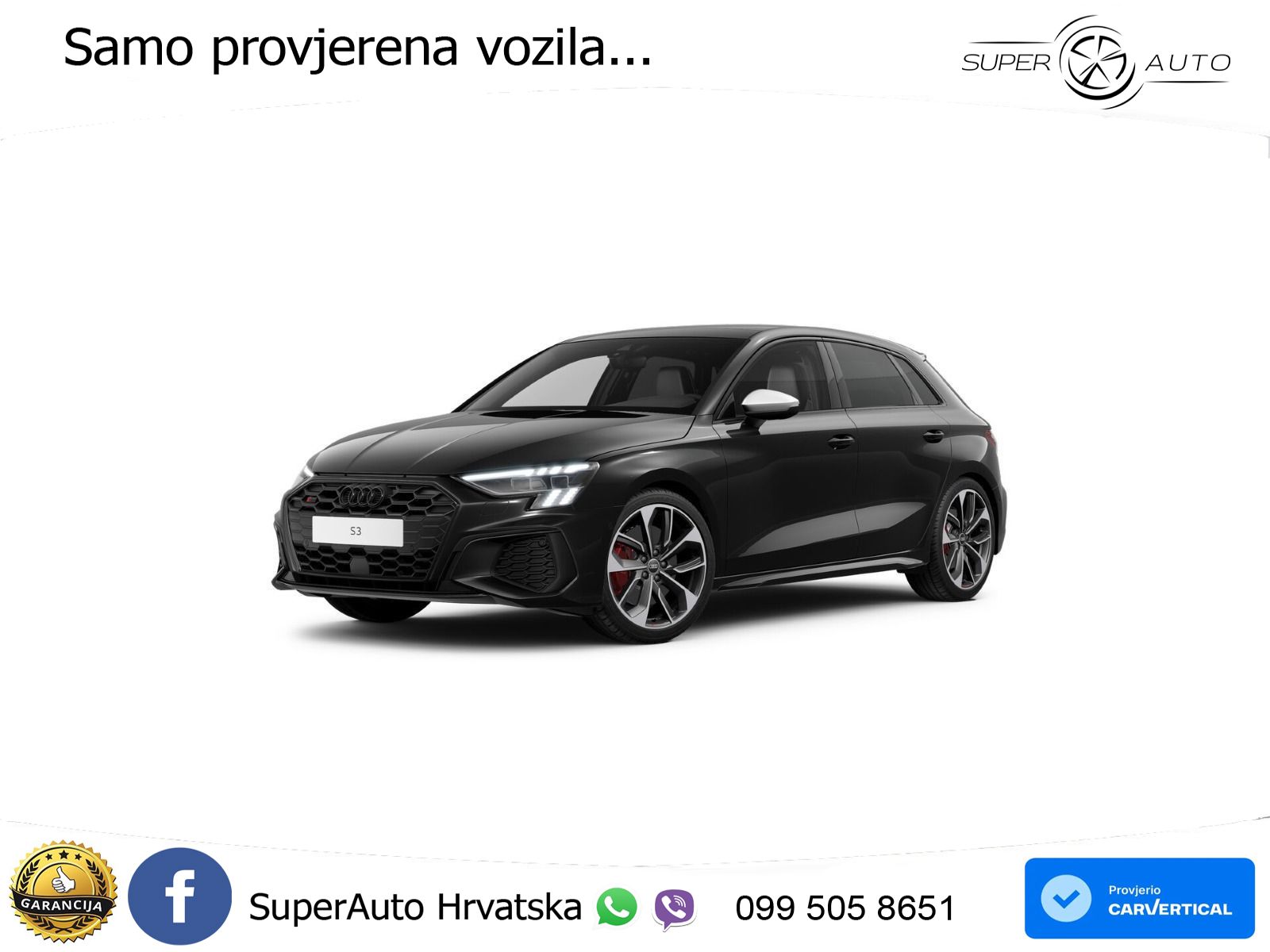 Audi S3 2.0 TFSI (310 KS) quattro S tronic