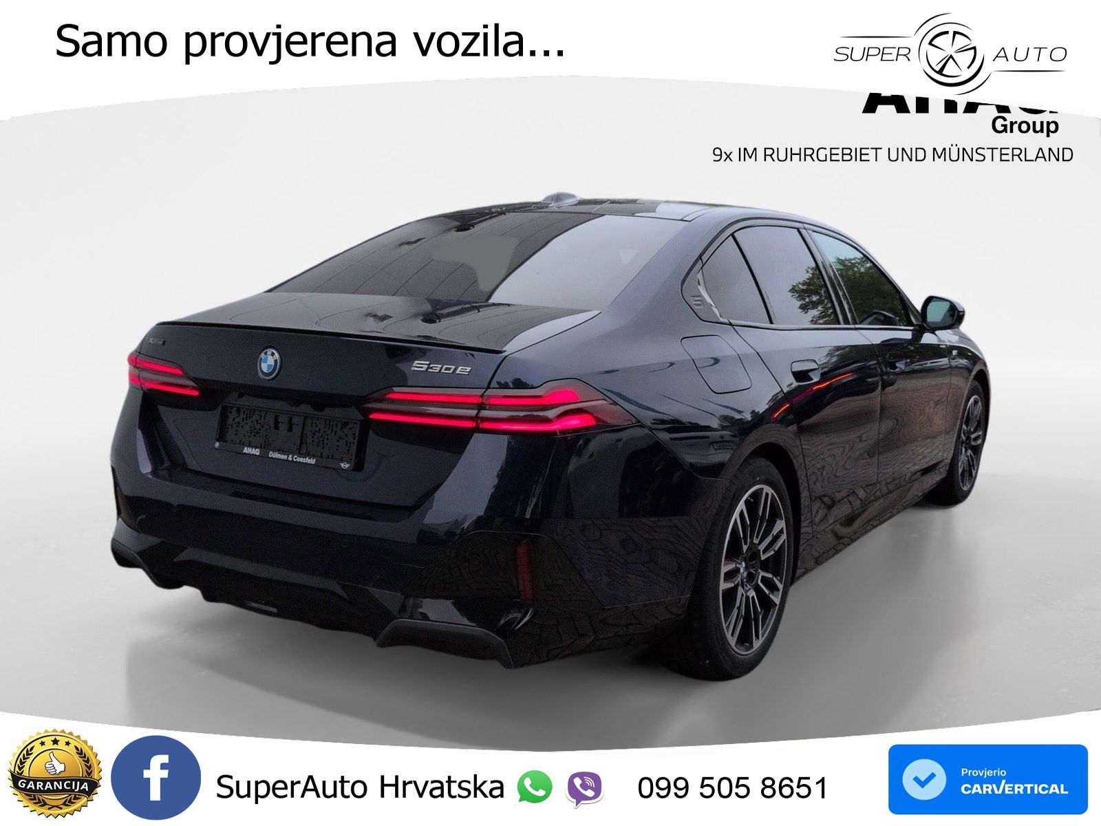 BMW 530e (299 KS) xDrive Steptronic M Sport LED+GR SJED+ACC