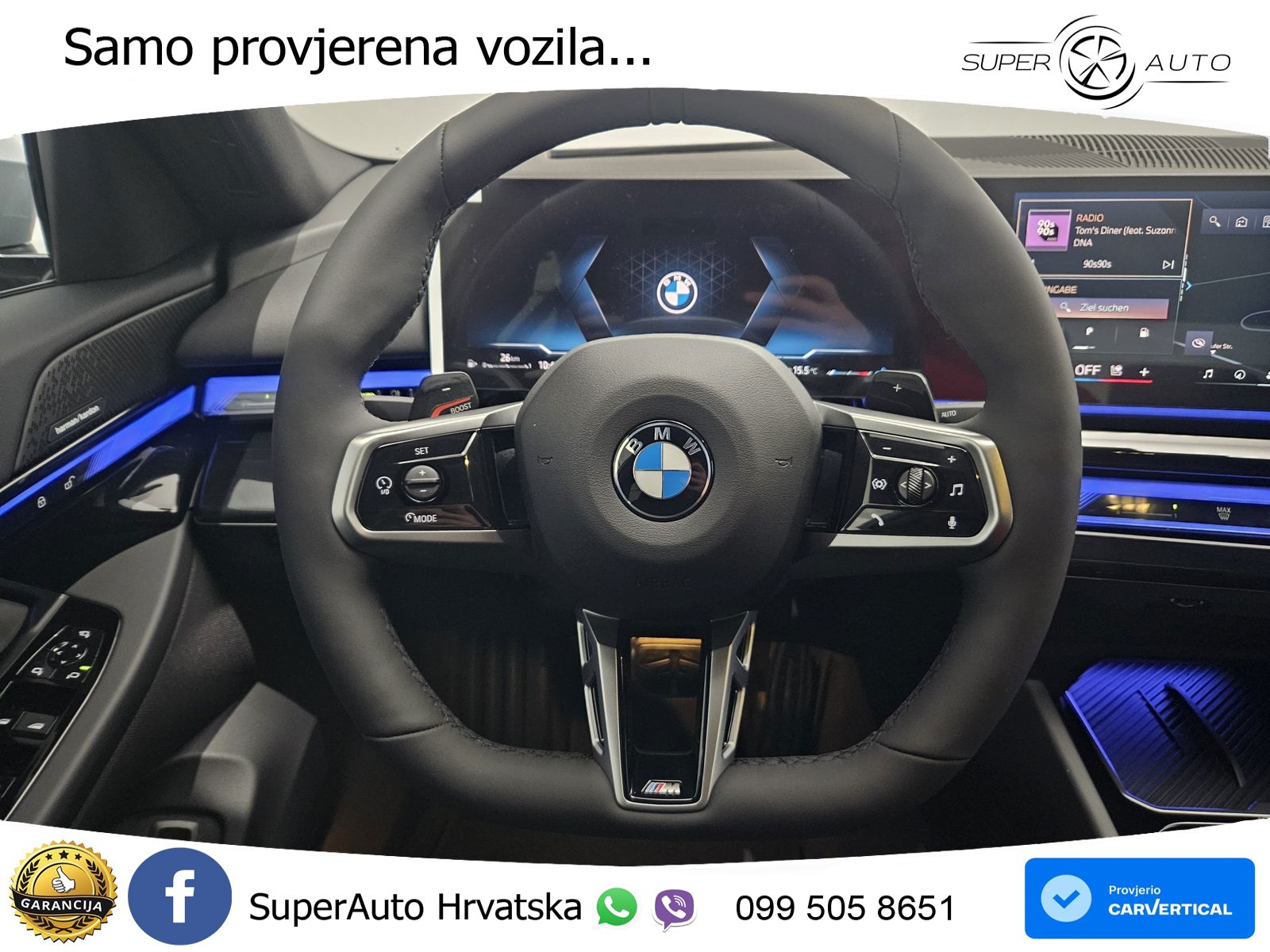 BMW 540d (303 KS) xDrive Steptronic M Sport LED+GR SJED+ACC