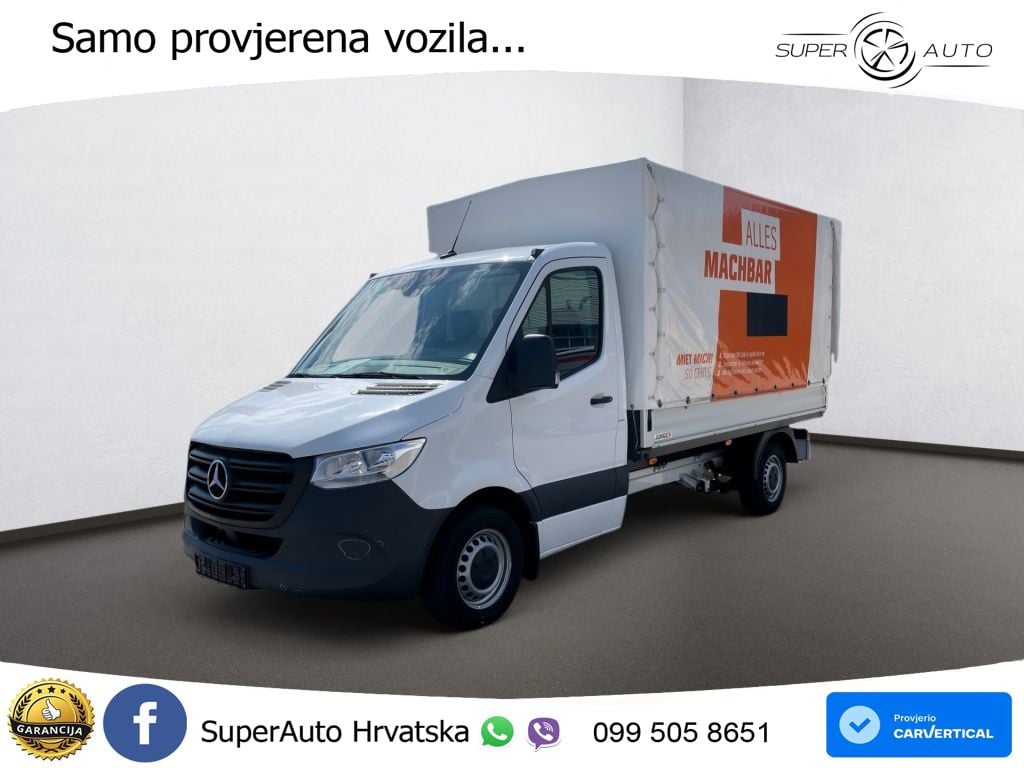 Mercedes-Benz Sprinter 315 Pritsche L2 Plane DAB*Klima 150 KS