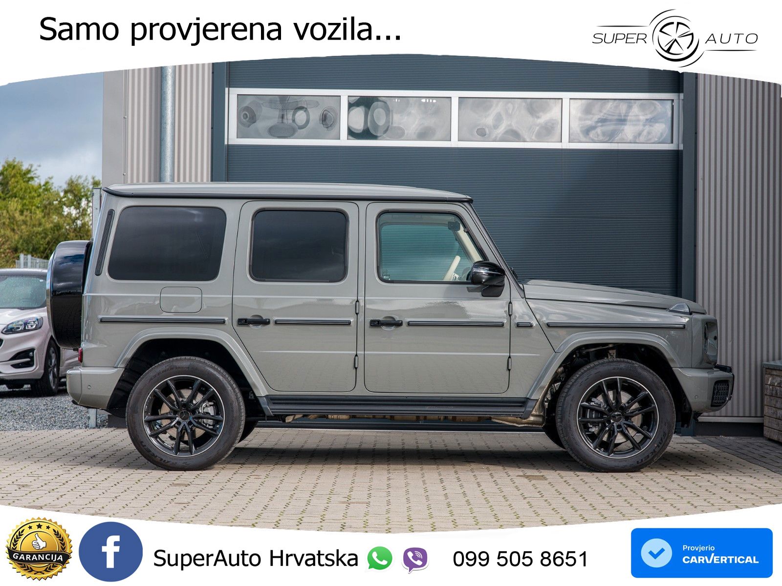 Mercedes G 450d Long (367 KS) 4MATIC 9G-TRONIC Manufaktur ZRAČNI+ACC+GR SJED+360+PANO