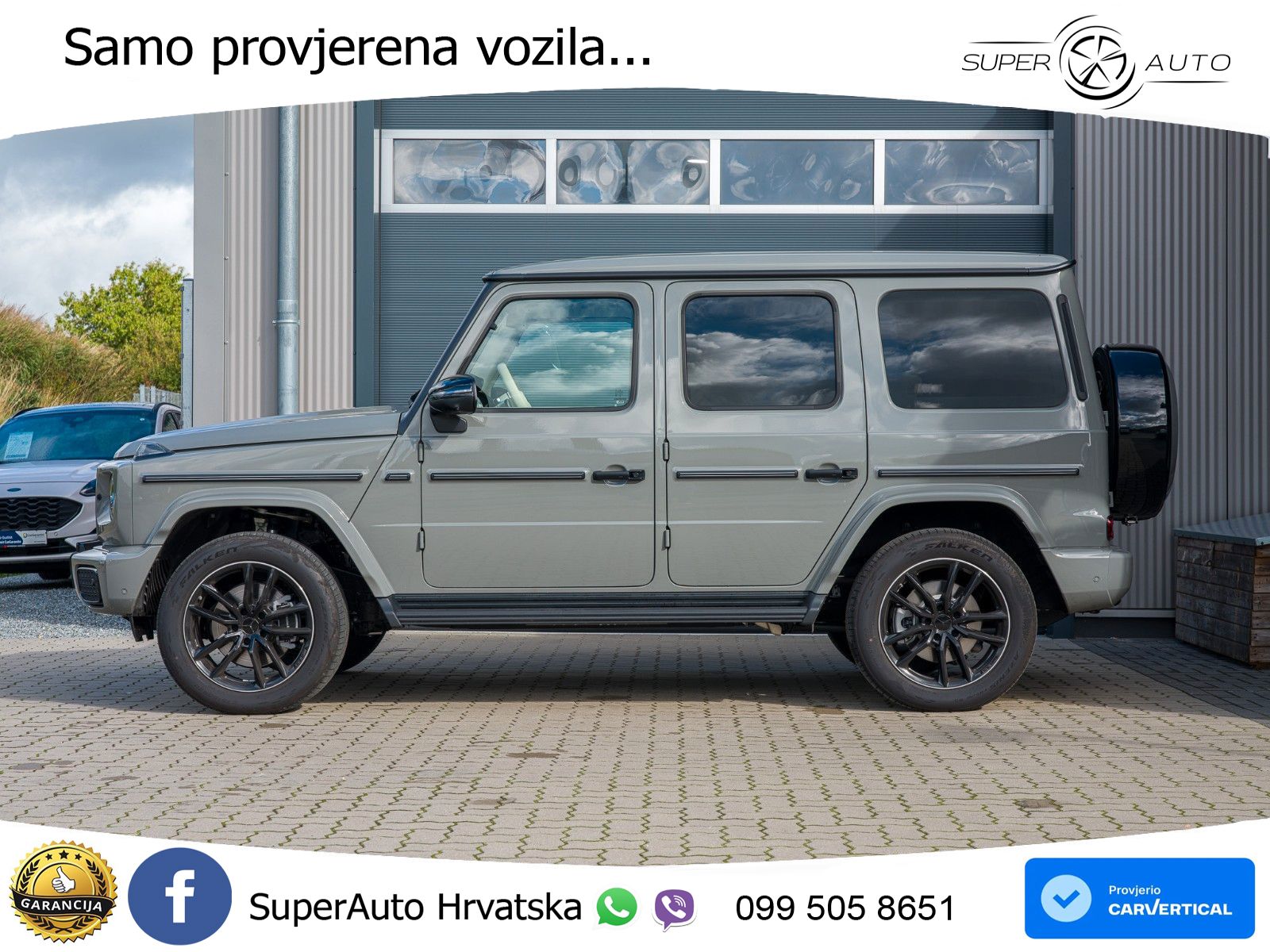 Mercedes G 450d Long (367 KS) 4MATIC 9G-TRONIC Manufaktur ZRAČNI+ACC+GR SJED+360+PANO