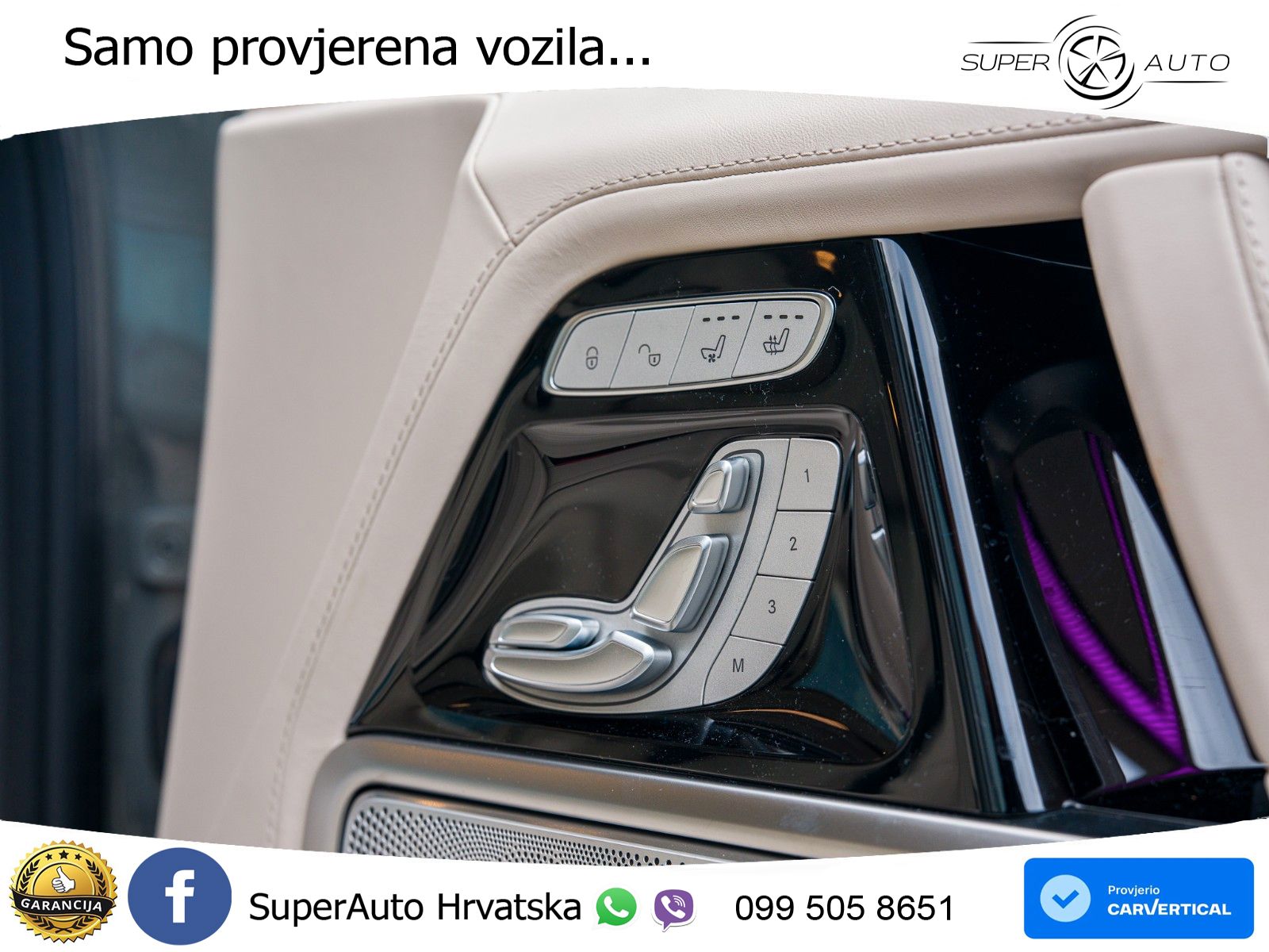Mercedes G 450d Long (367 KS) 4MATIC 9G-TRONIC Manufaktur ZRAČNI+ACC+GR SJED+360+PANO