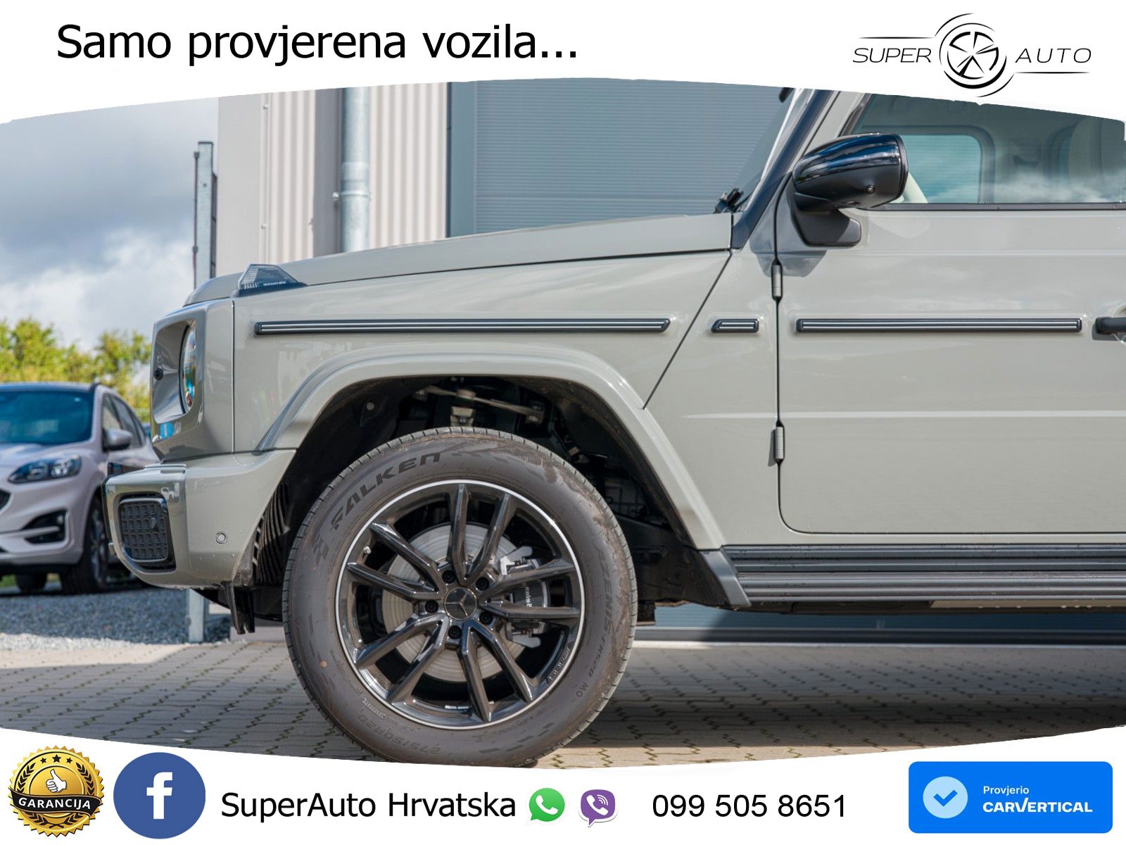 Mercedes G 450d Long (367 KS) 4MATIC 9G-TRONIC Manufaktur ZRAČNI+ACC+GR SJED+360+PANO
