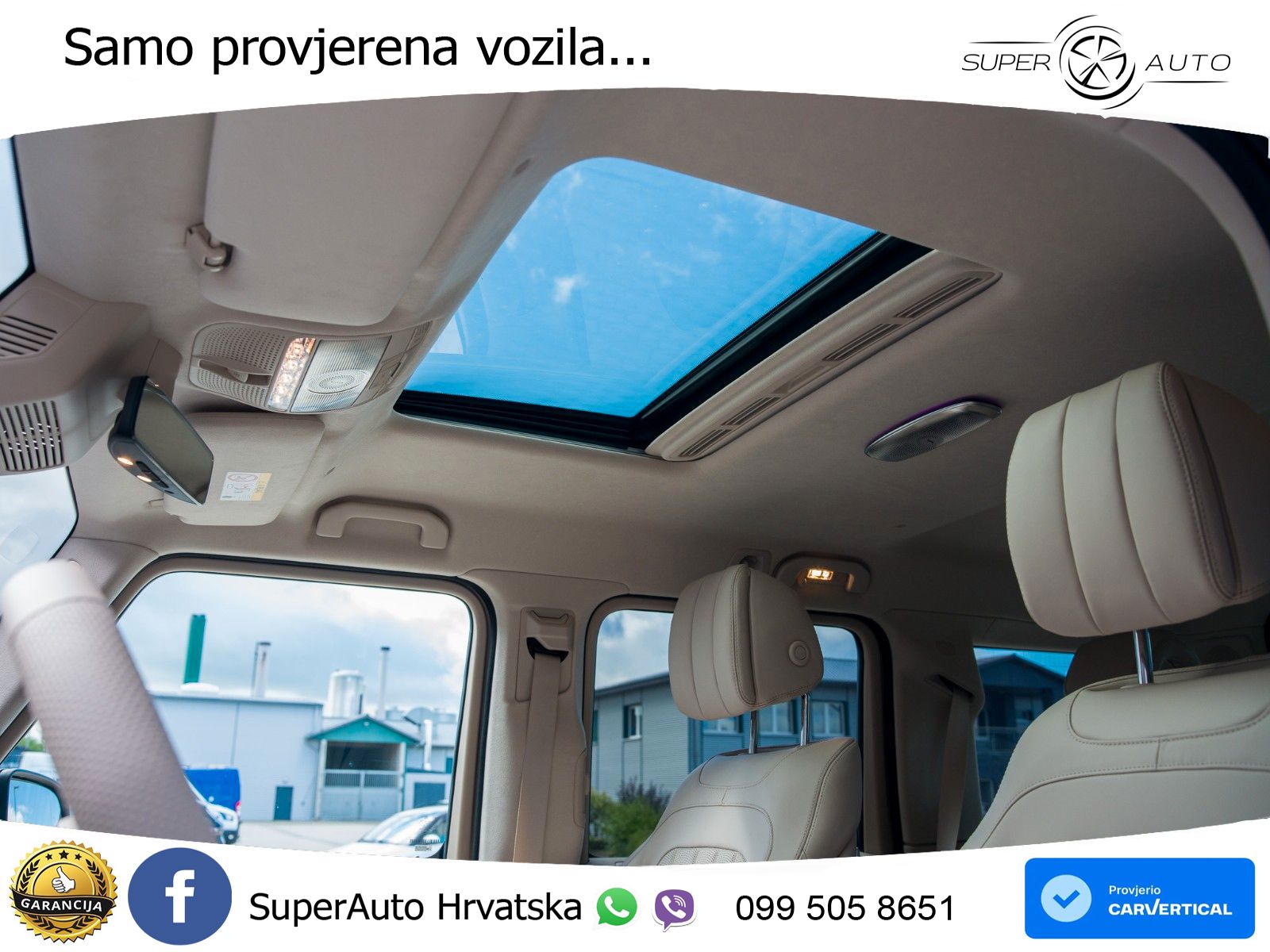 Mercedes G 450d Long (367 KS) 4MATIC 9G-TRONIC Manufaktur ZRAČNI+ACC+GR SJED+360+PANO