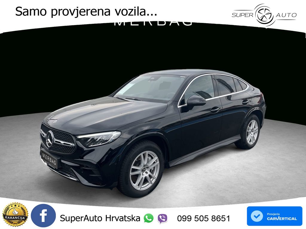 Mercedes GLC Coupe 200d (163 KS) 4MATIC 9G-TRONIC AMG LED+GR SJED+ACC