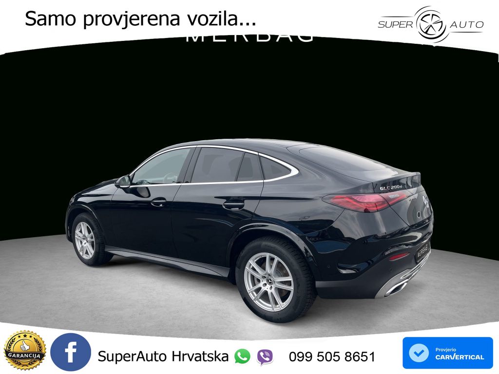 Mercedes GLC Coupe 200d (163 KS) 4MATIC 9G-TRONIC AMG LED+GR SJED+ACC