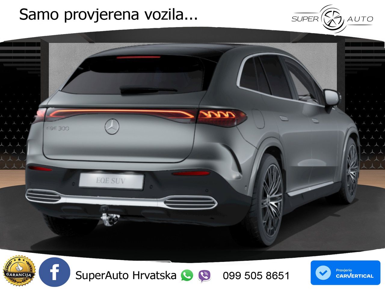 Mercedes EQE SUV 300 100 kWh (265 KS) AMG LED+GR SJED+ACC