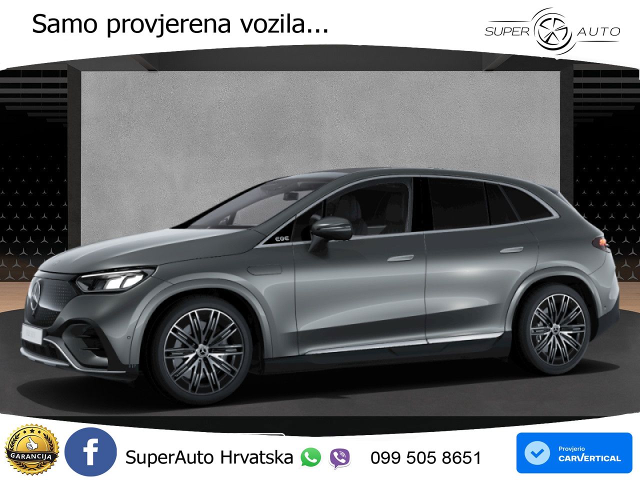 Mercedes EQE SUV 300 100 kWh (265 KS) AMG LED+GR SJED+ACC