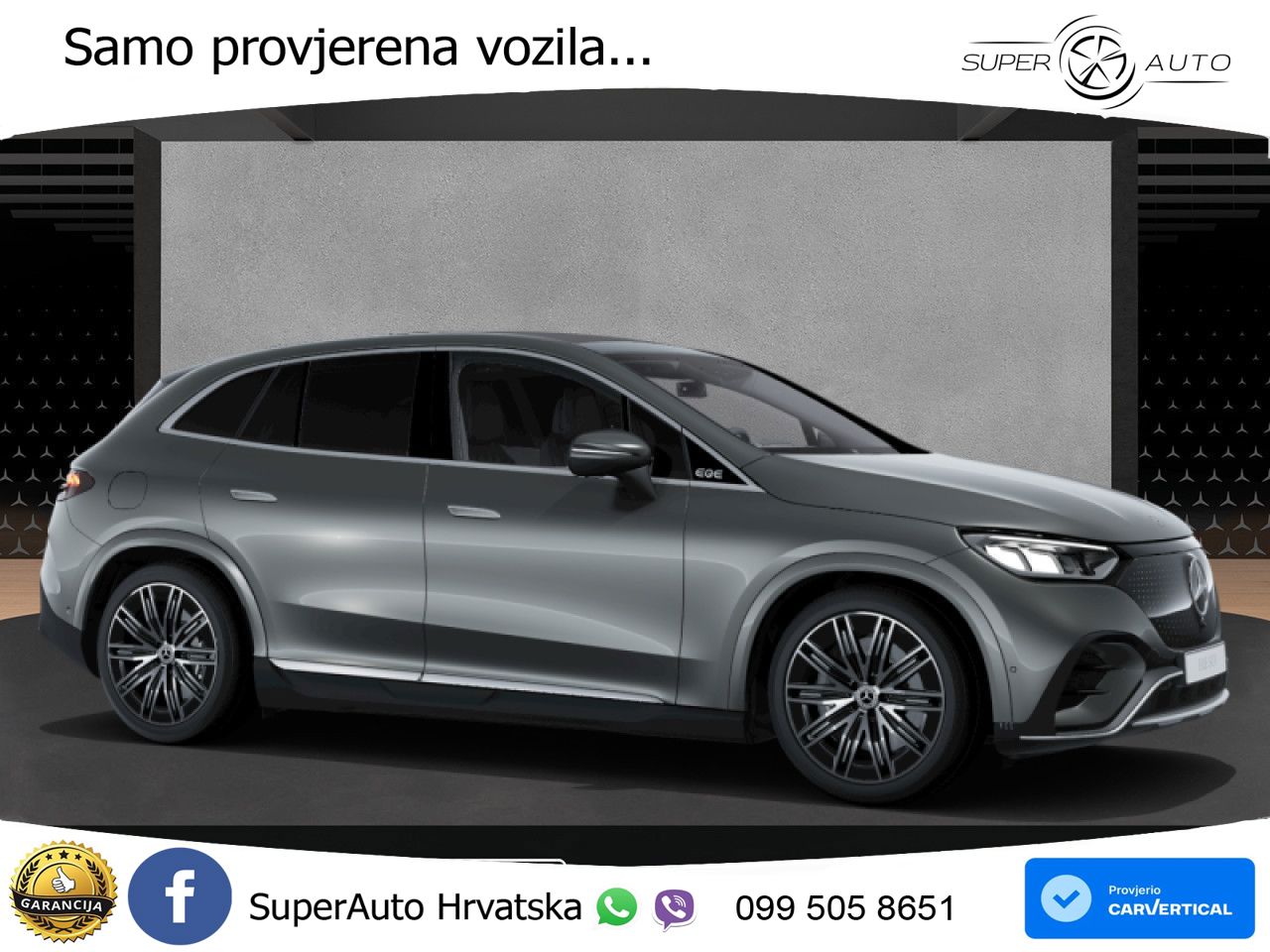 Mercedes EQE SUV 300 100 kWh (265 KS) AMG LED+GR SJED+ACC