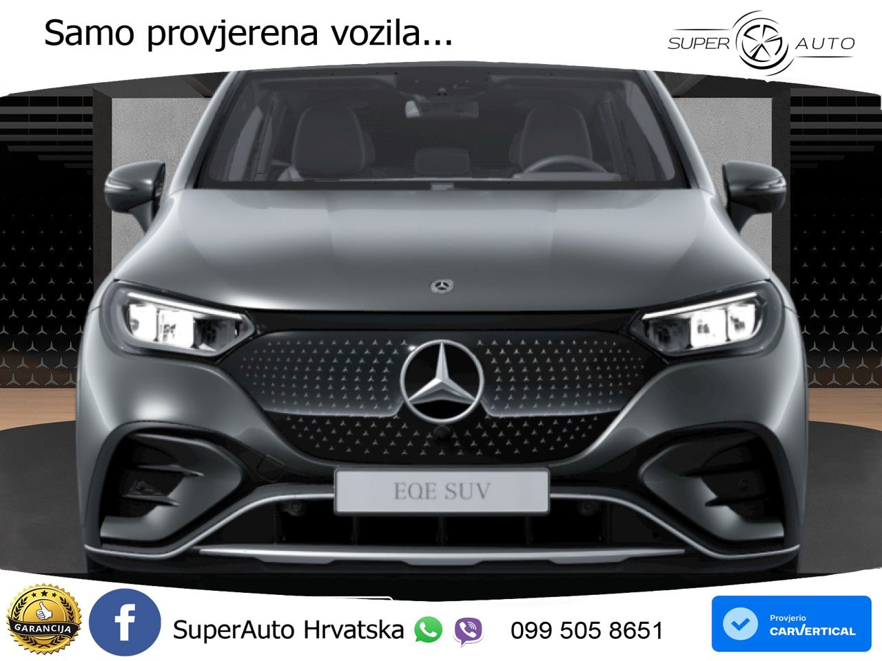 Mercedes EQE SUV 300 100 kWh (265 KS) AMG LED+GR SJED+ACC