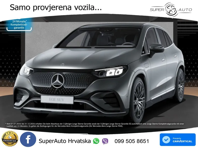 Mercedes EQE SUV 300 100 kWh (265 KS) AMG LED+GR SJED+ACC
