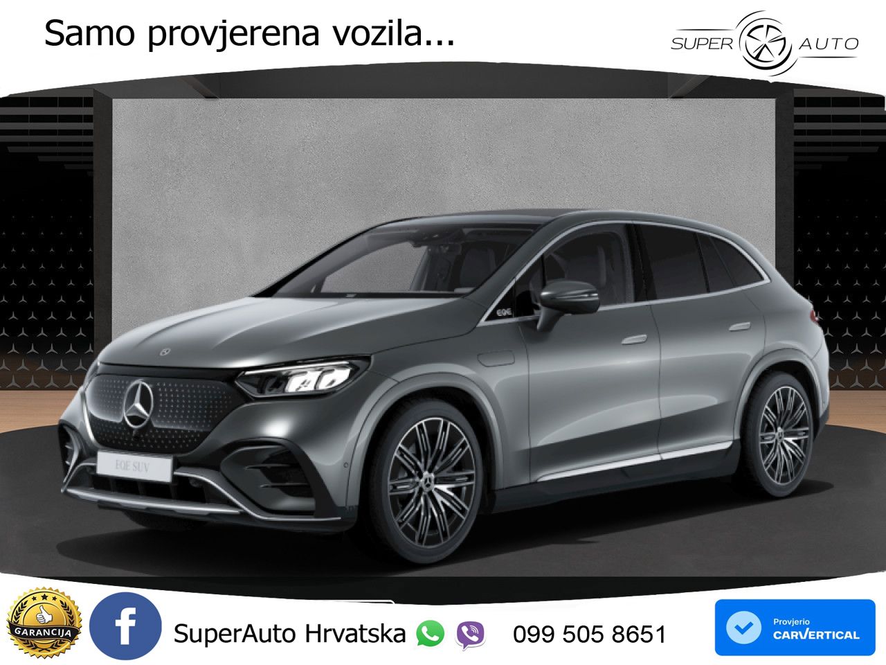 Mercedes EQE SUV 300 100 kWh (265 KS) AMG LED+GR SJED+ACC