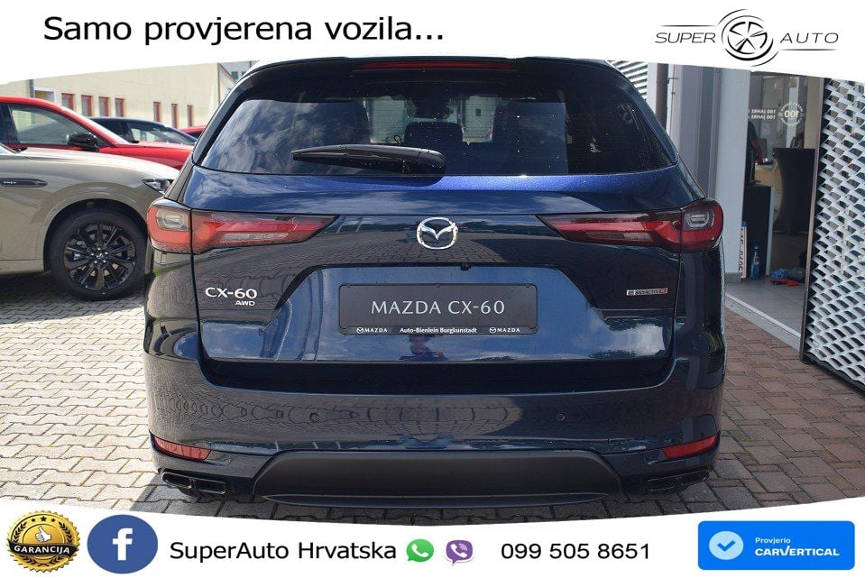 Mazda CX-60 3.3 e-Skyactiv D (254 KS) AWD Automatic MATRIX+GR SJED+KAM