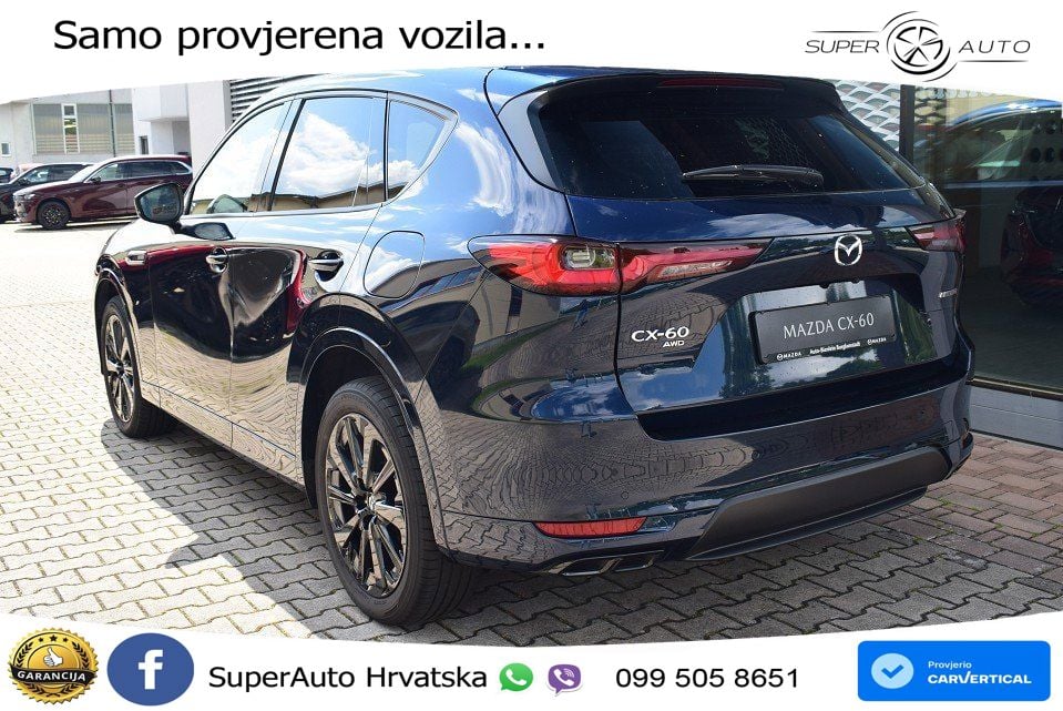 Mazda CX-60 3.3 e-Skyactiv D (254 KS) AWD Automatic MATRIX+GR SJED+KAM