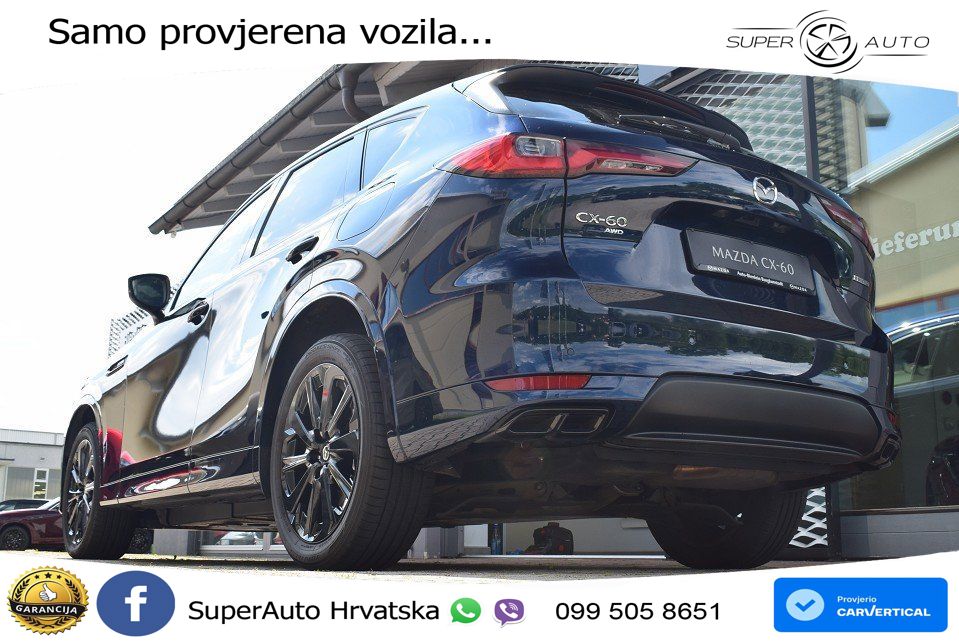 Mazda CX-60 3.3 e-Skyactiv D (254 KS) AWD Automatic MATRIX+GR SJED+KAM