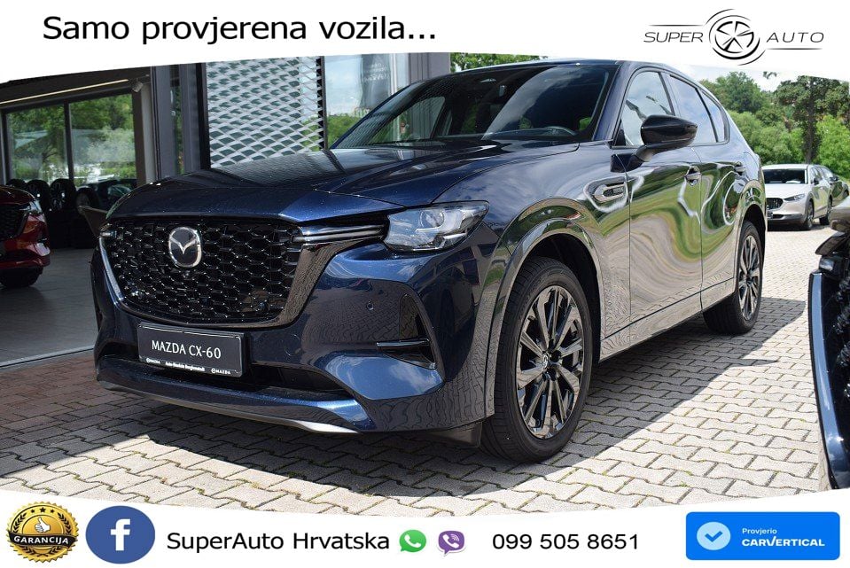 Mazda CX-60 3.3 e-Skyactiv D (254 KS) AWD Automatic MATRIX+GR SJED+KAM