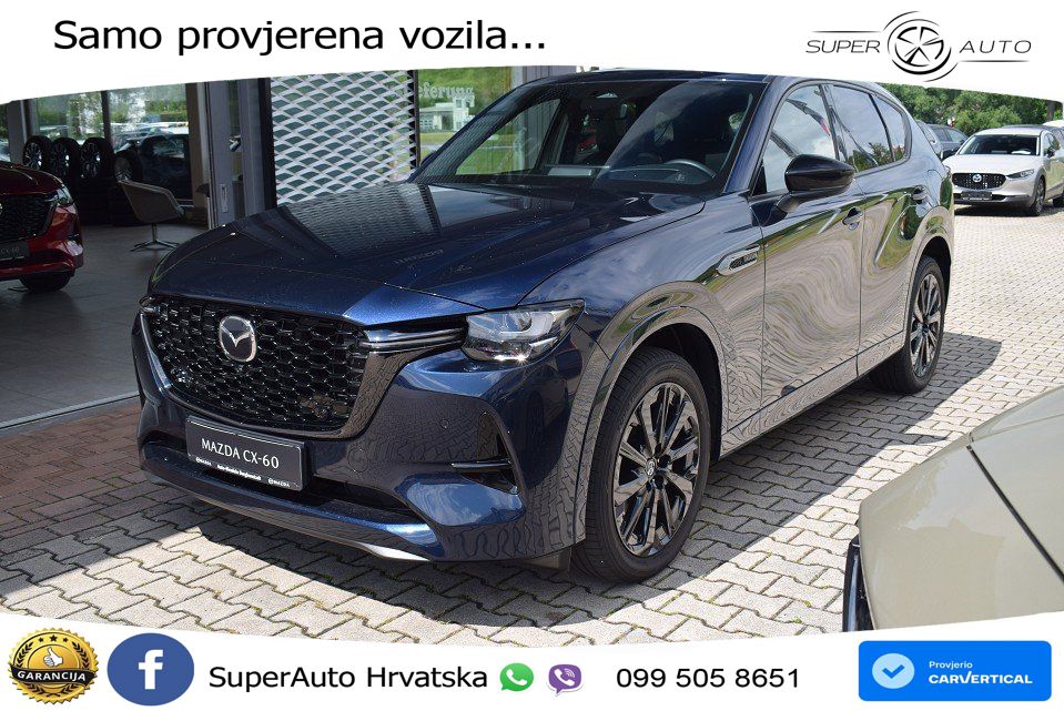 Mazda CX-60 3.3 e-Skyactiv D (254 KS) AWD Automatic MATRIX+GR SJED+KAM