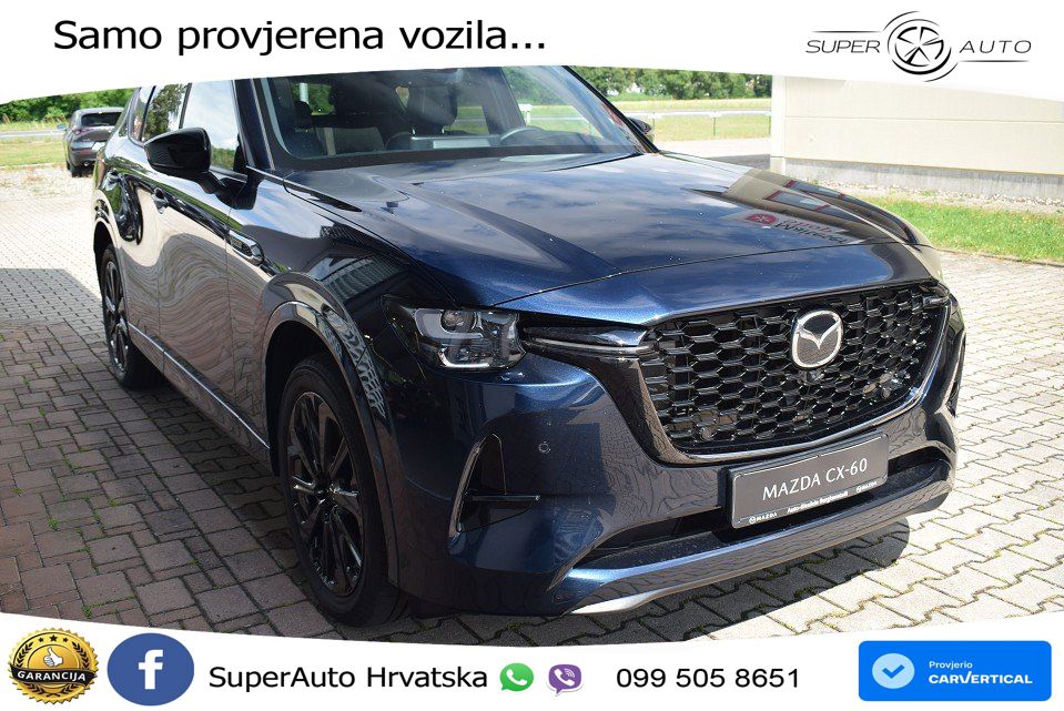 Mazda CX-60 3.3 e-Skyactiv D (254 KS) AWD Automatic MATRIX+GR SJED+KAM